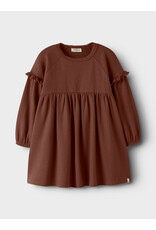 Lil' Atelier Thoro Loose Dress Mahogany