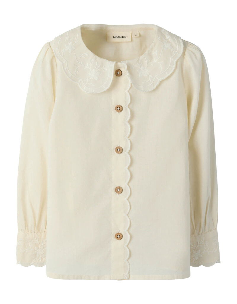Lil' Atelier Ola Loose Shirt Turtledove