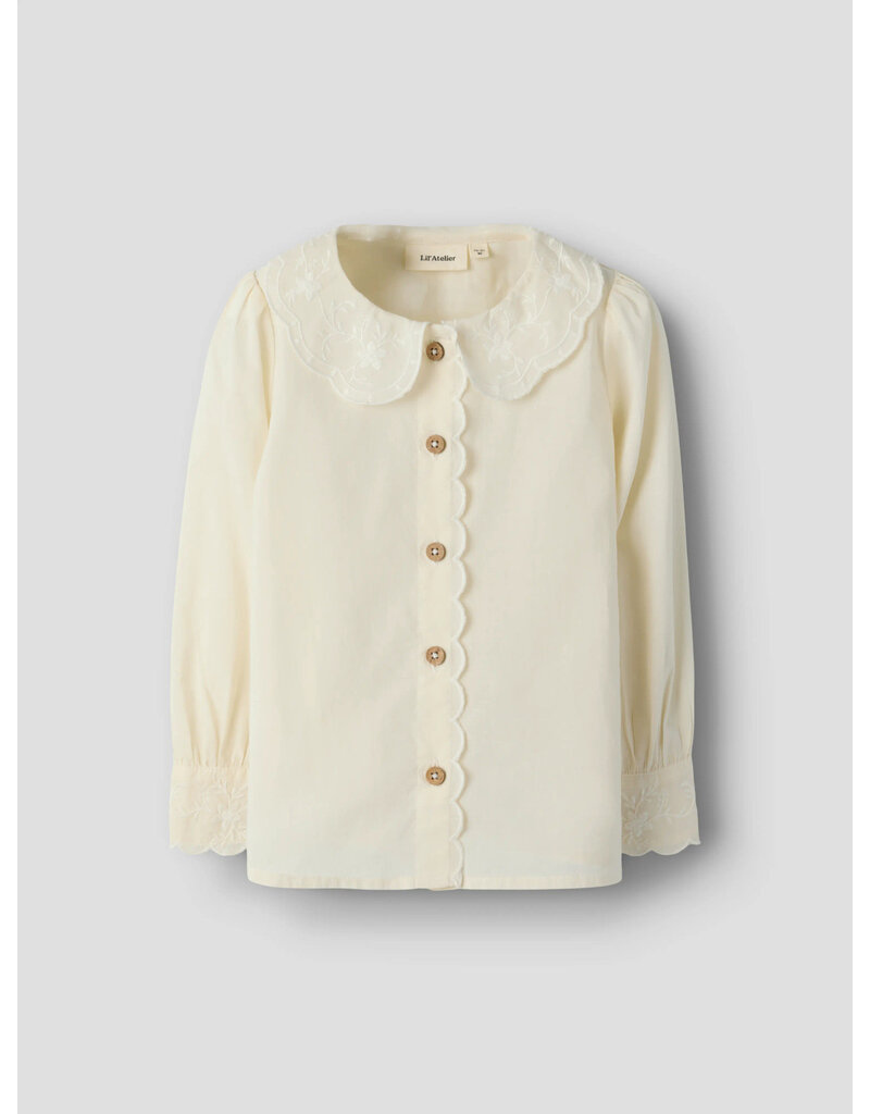 Lil' Atelier Ola Loose Shirt Turtledove