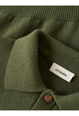 Lil' Atelier Olo Knit Polo Cypress