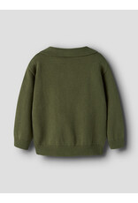 Lil' Atelier Olo Knit Polo Cypress