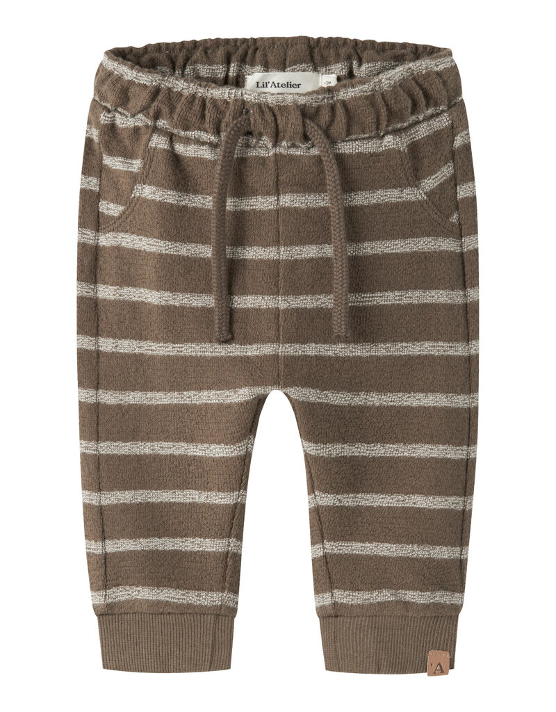 Lil' Atelier Oby Loose Pants Teak Turtledove