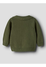 Lil' Atelier Olo Knit Polo Baby Cypress
