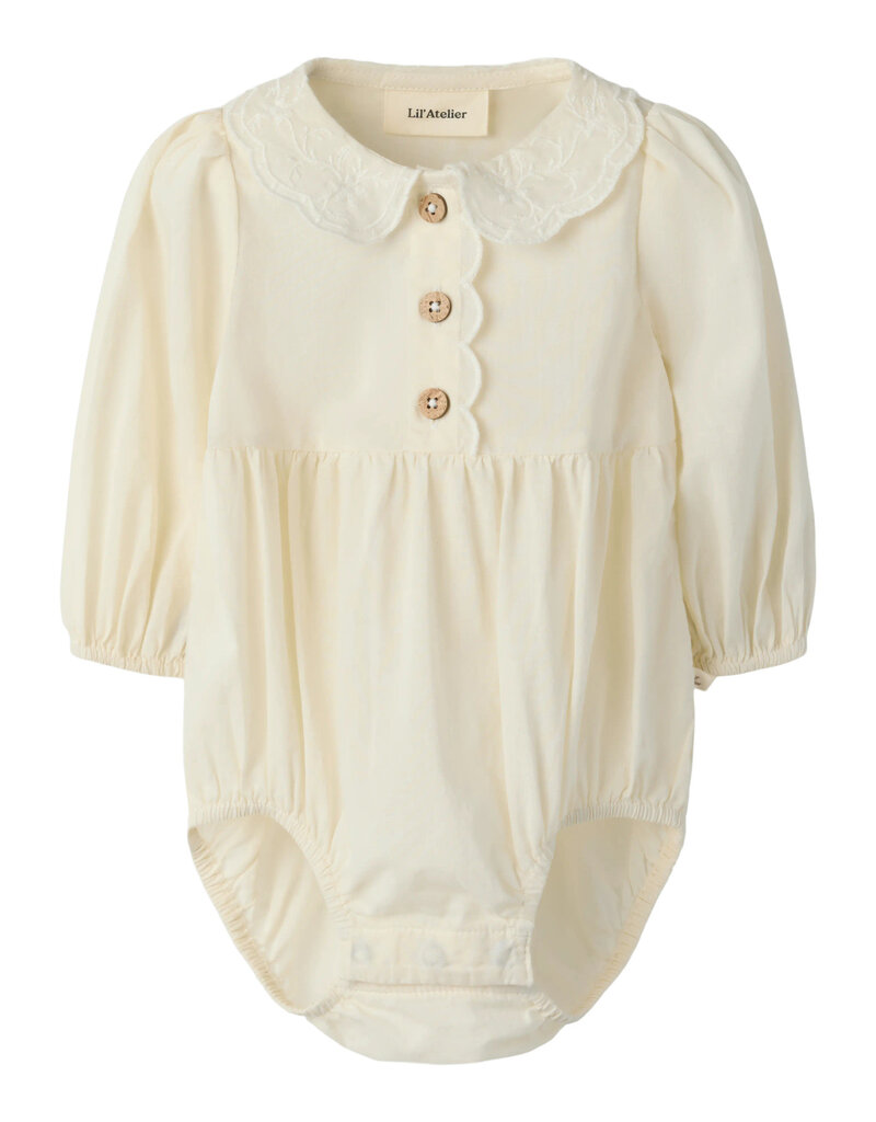 Lil' Atelier Ola Loose Body Shirt Turtledove