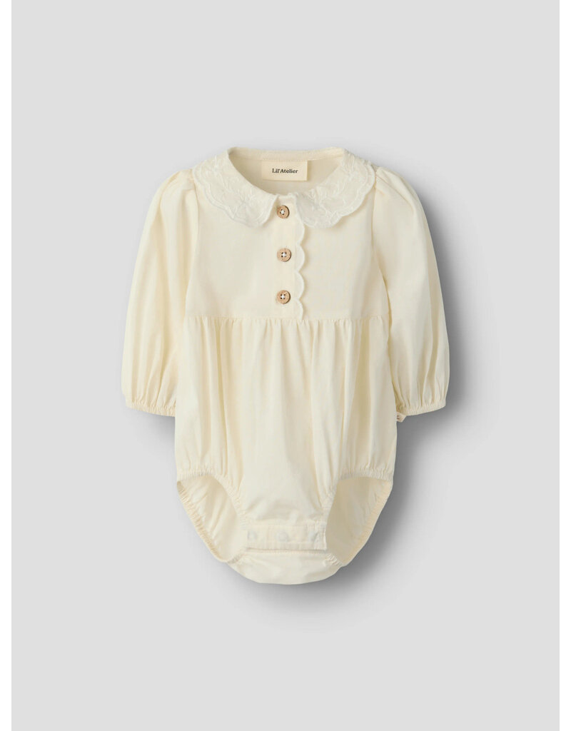 Lil' Atelier Ola Loose Body Shirt Turtledove