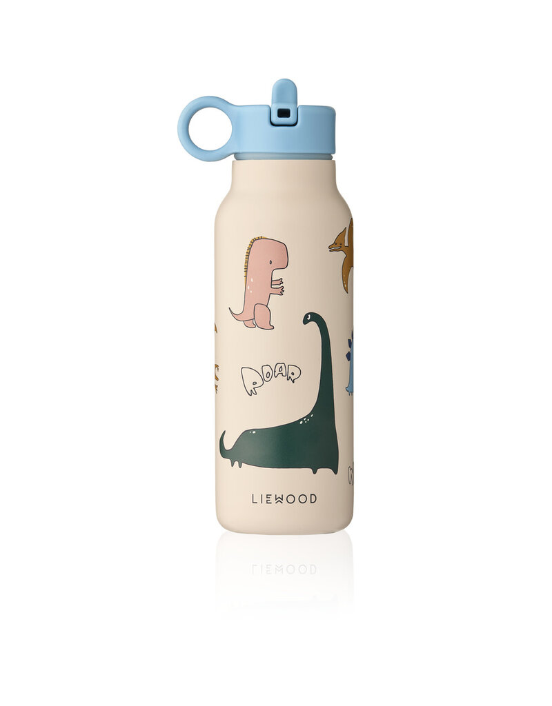 Liewood Falk Water Bottle 350ml Dino Road Sandy