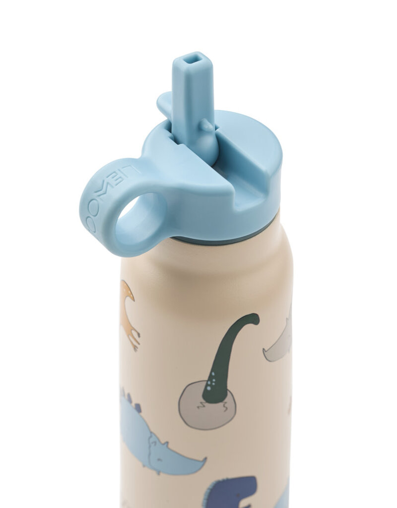 Liewood Falk Water Bottle 350ml Dino Road Sandy
