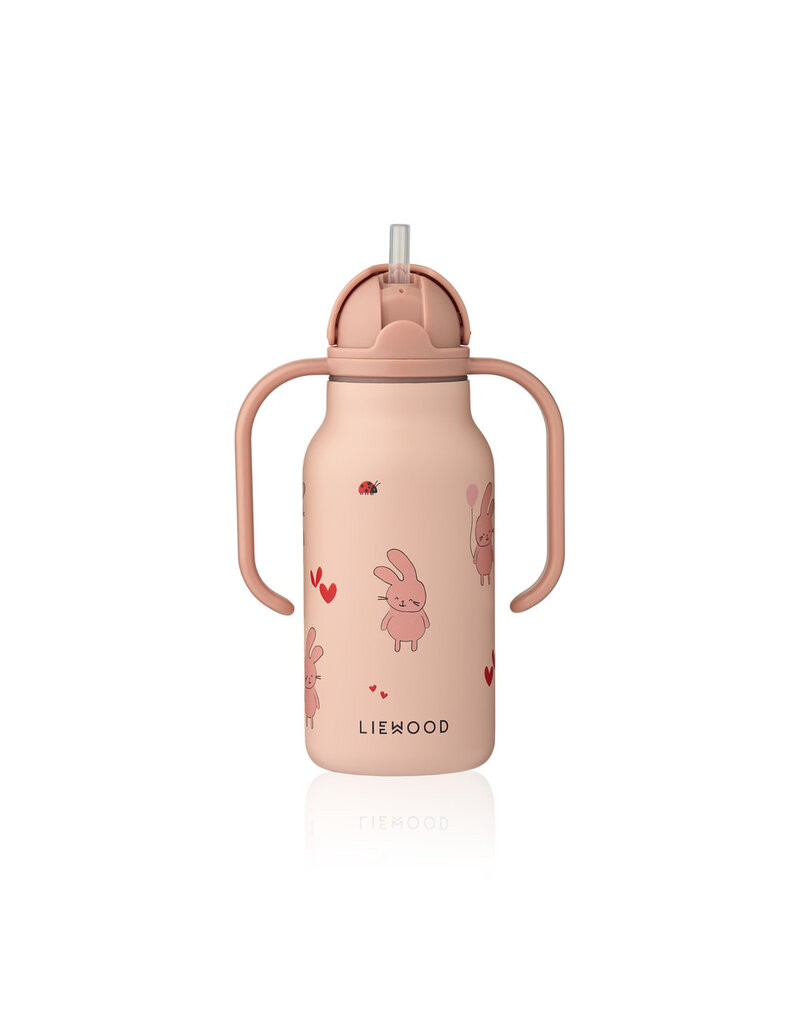 Liewood Kimmie Water Bottle 250ml Wild Child Rosey