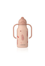Liewood Kimmie Water Bottle 250ml Wild Child Rosey
