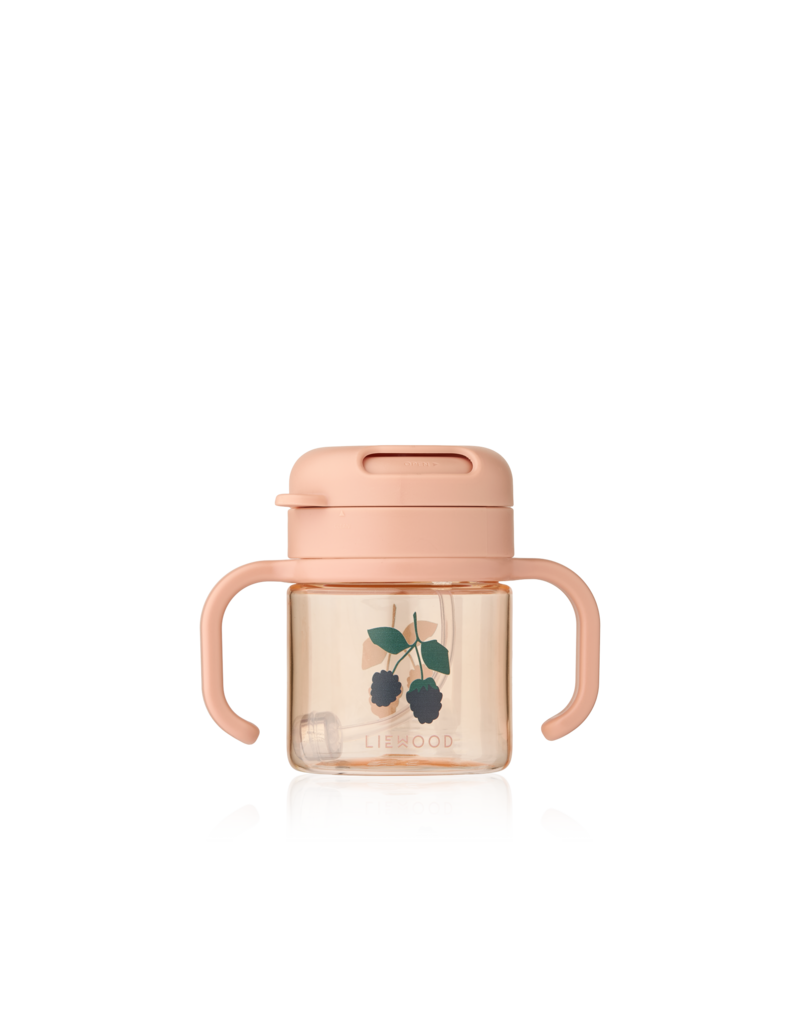 Liewood Kai Tritan Straw Cup 280ml Berry / Pale Tuscany