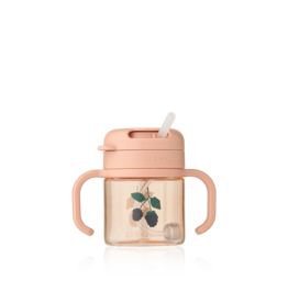 Liewood Kai Tritan Straw Cup 280ml Berry / Pale Tuscany