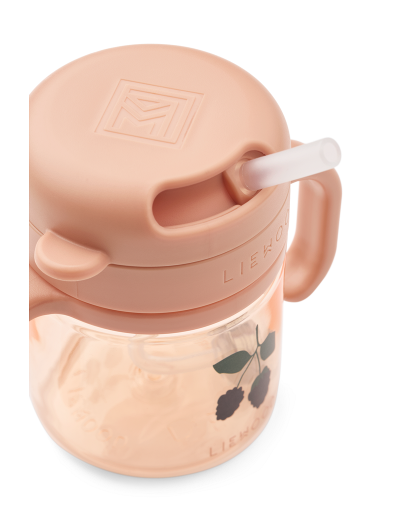 Liewood Kai Tritan Straw Cup 280ml Berry / Pale Tuscany