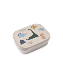 Liewood Arthur Printed Lunchbox Dino Roar Sandy