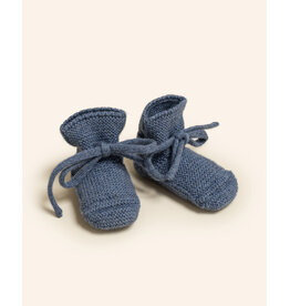 Hvid Booties Denim
