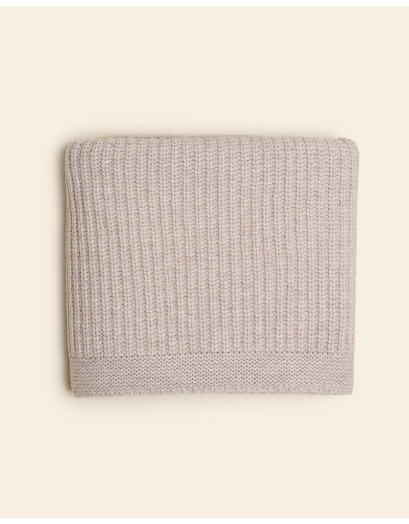 Hvid Blanket Kiki Soft Beige