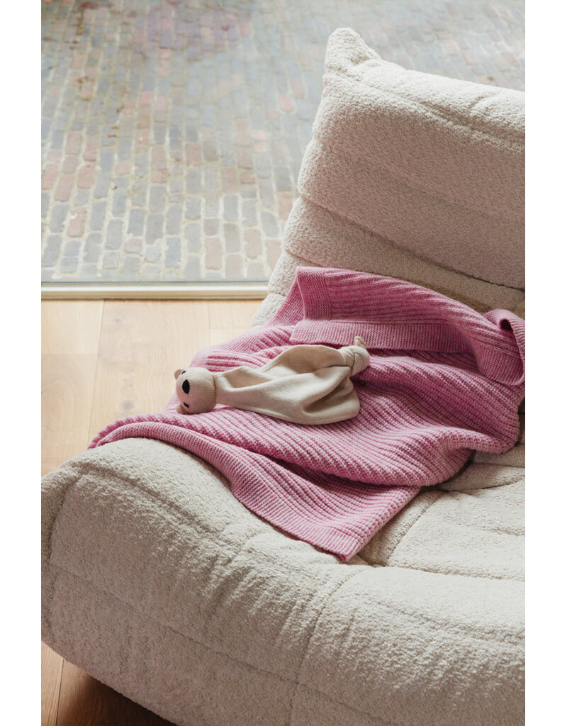 Hvid Blanket Kiki Cotton Candy
