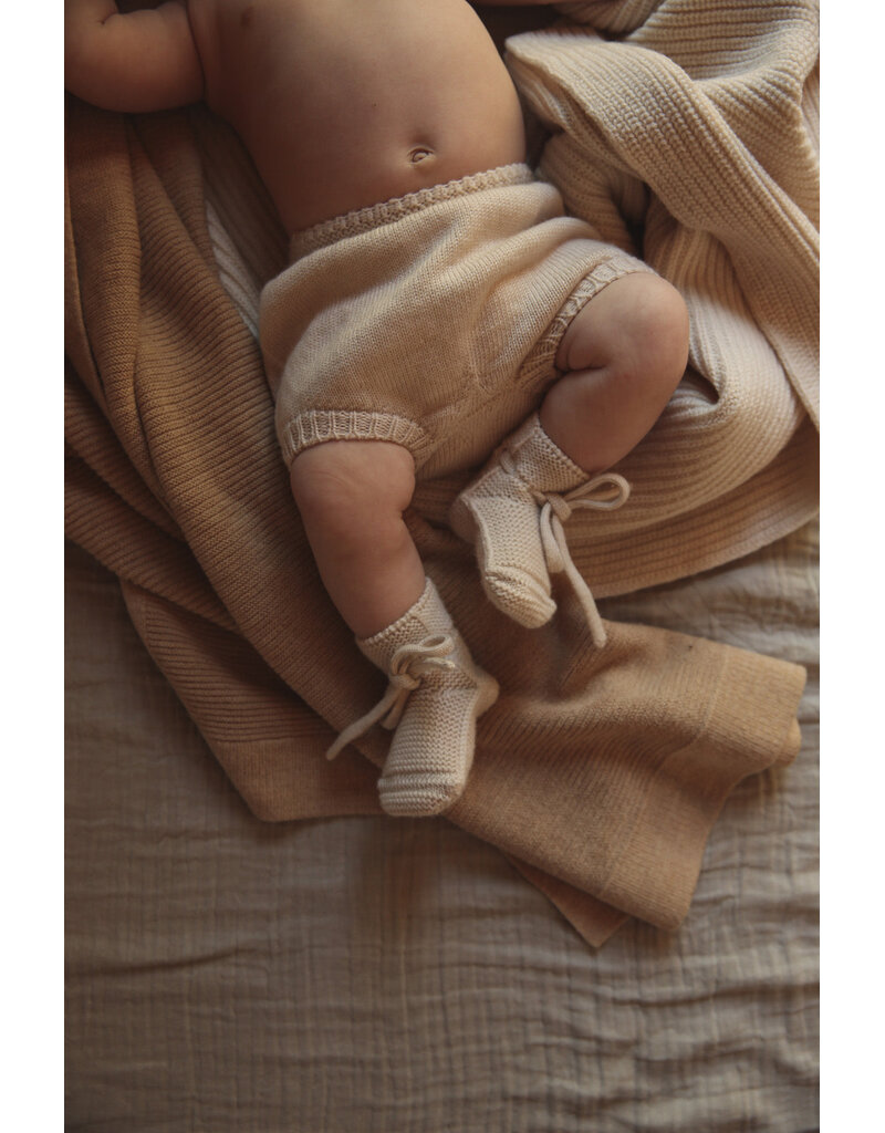 Hvid Blanket Gust Sand