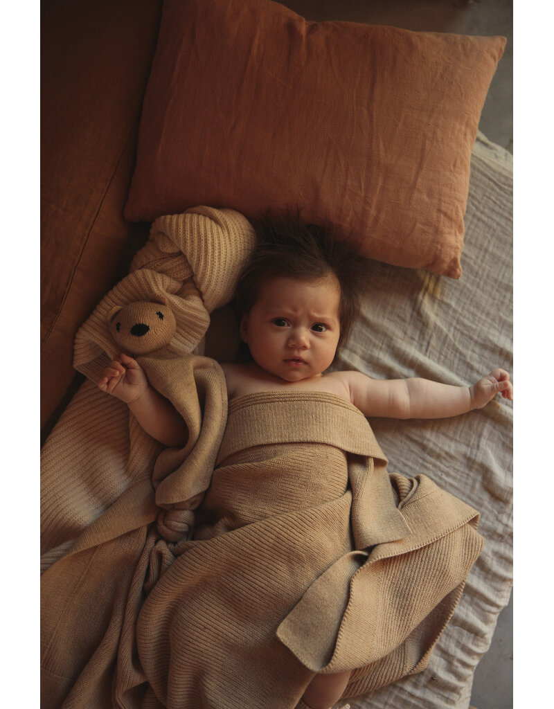Hvid Blanket Gust Sand