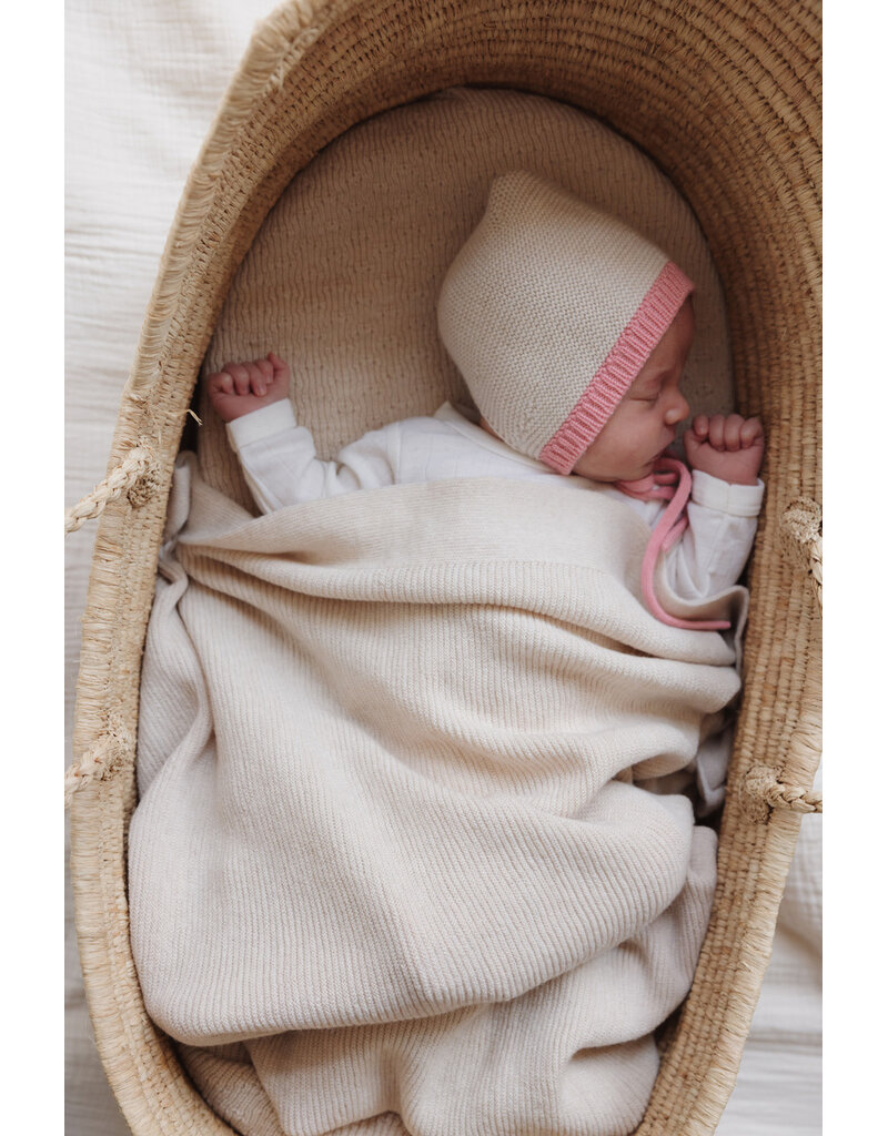 Hvid Blanket Gust Cream