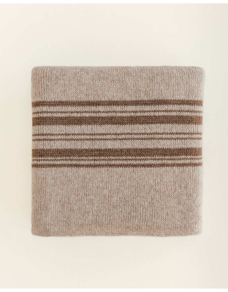 Hvid Blanket Gilbert Sand Walnut