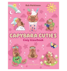 Boeken Capybara Cuties - Cozy kleurboek
