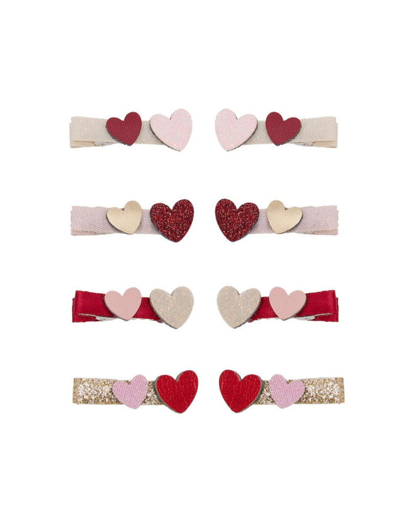 Mimi & Lula Teeny Weeny Heart Salon Hair Clips