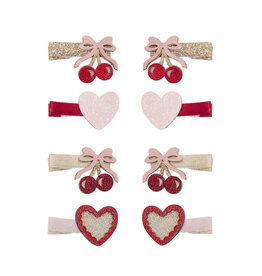 Mimi & Lula Fancy Cherries Salon Hair Clips