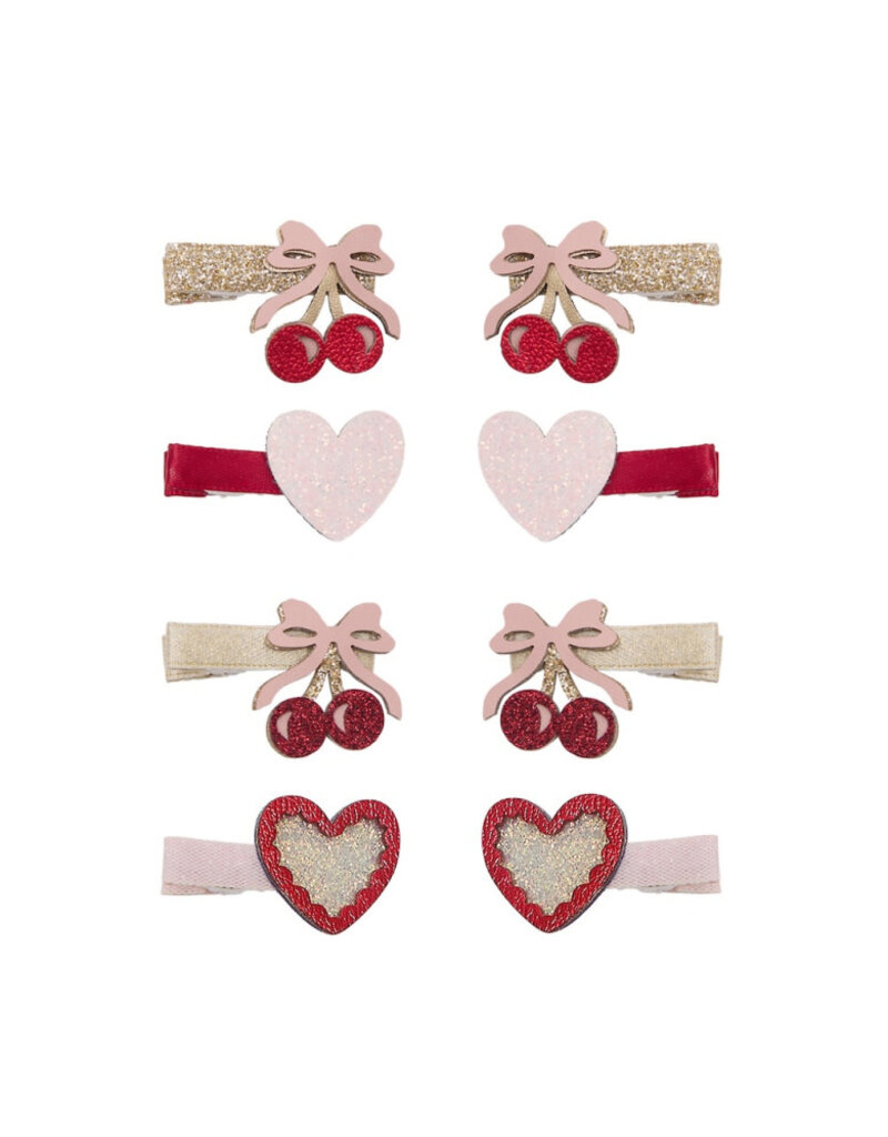 Mimi & Lula Fancy Cherries Salon Hair Clips