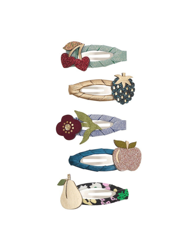 Mimi & Lula Winter Fruits Mini Hair Clips