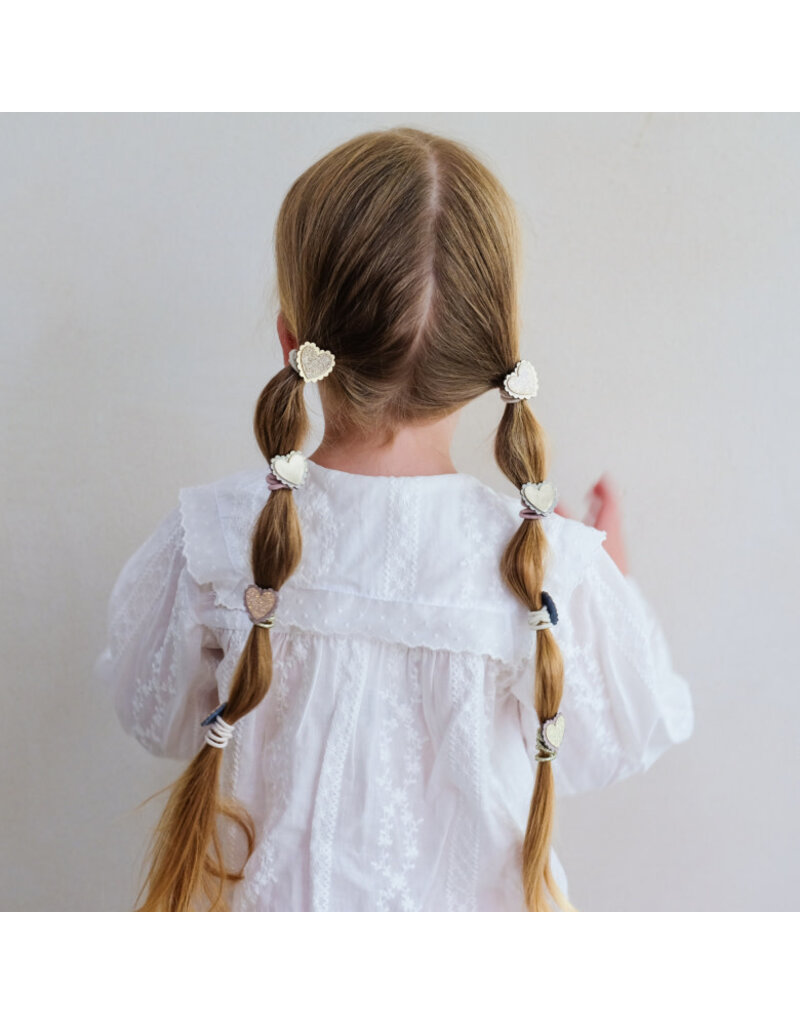 Mimi & Lula Scalloped Heart Hair Ties