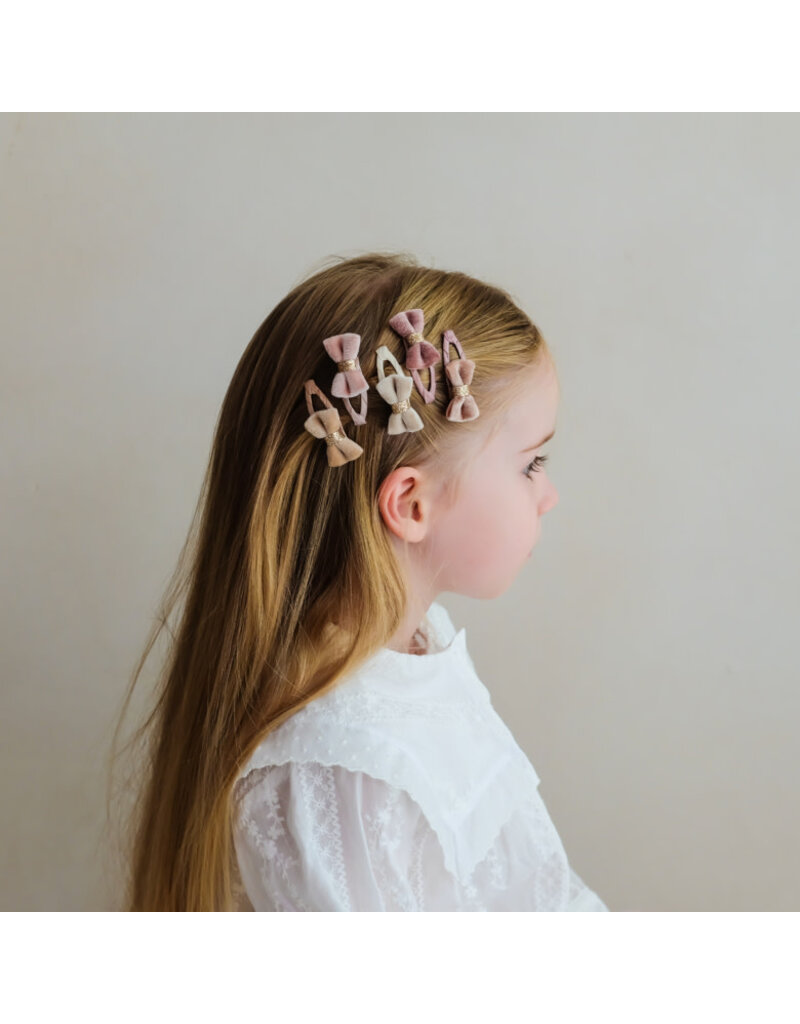 Mimi & Lula Velvet Tinkerbell Mini Hair Clips
