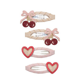 Mimi & Lula Fancy Cherries Hair Clips