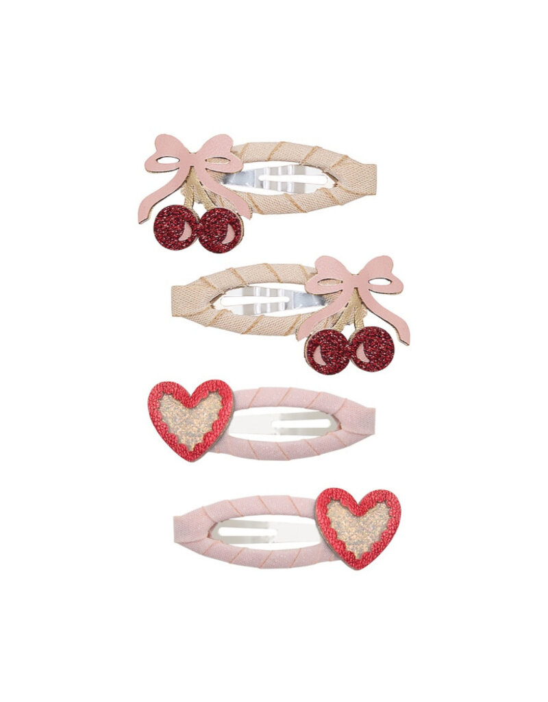 Mimi & Lula Fancy Cherries Hair Clips