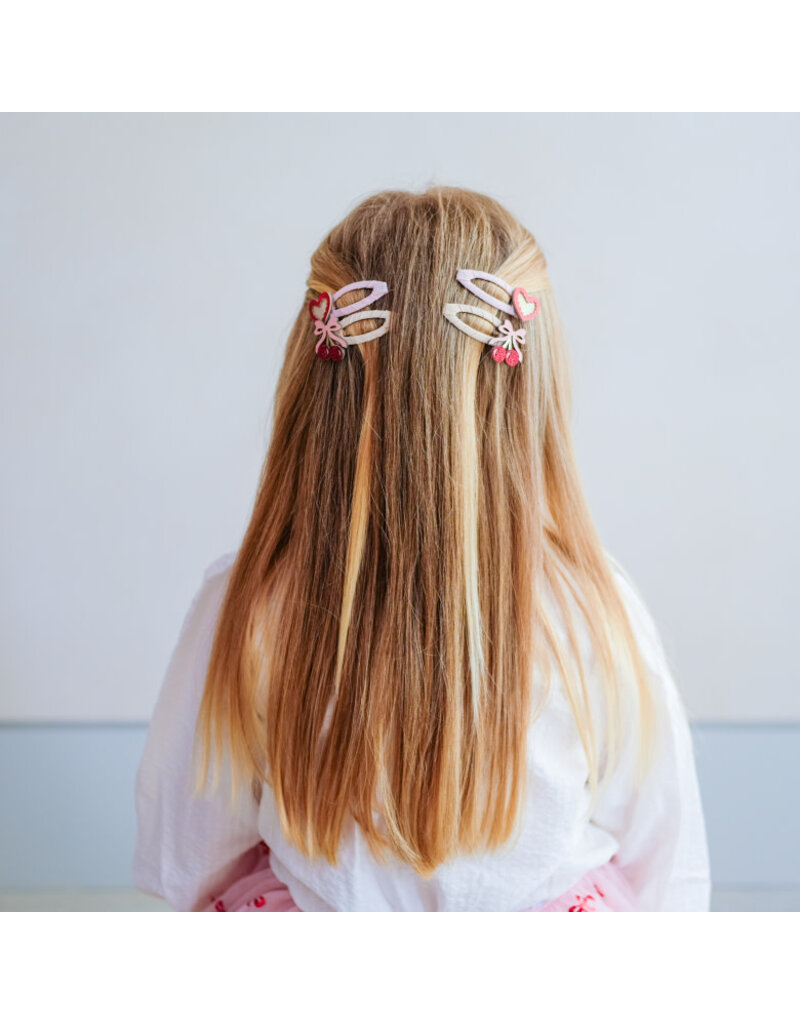 Mimi & Lula Fancy Cherries Hair Clips