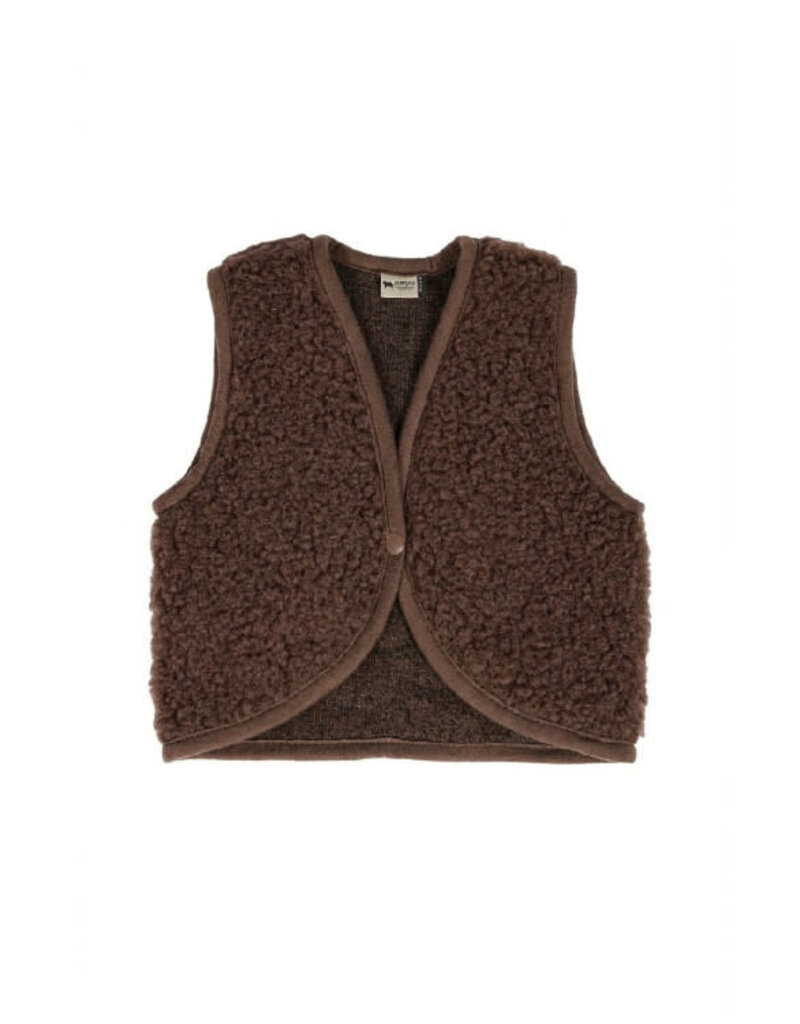 Alwero Baby Vest Lulu Choco Martini