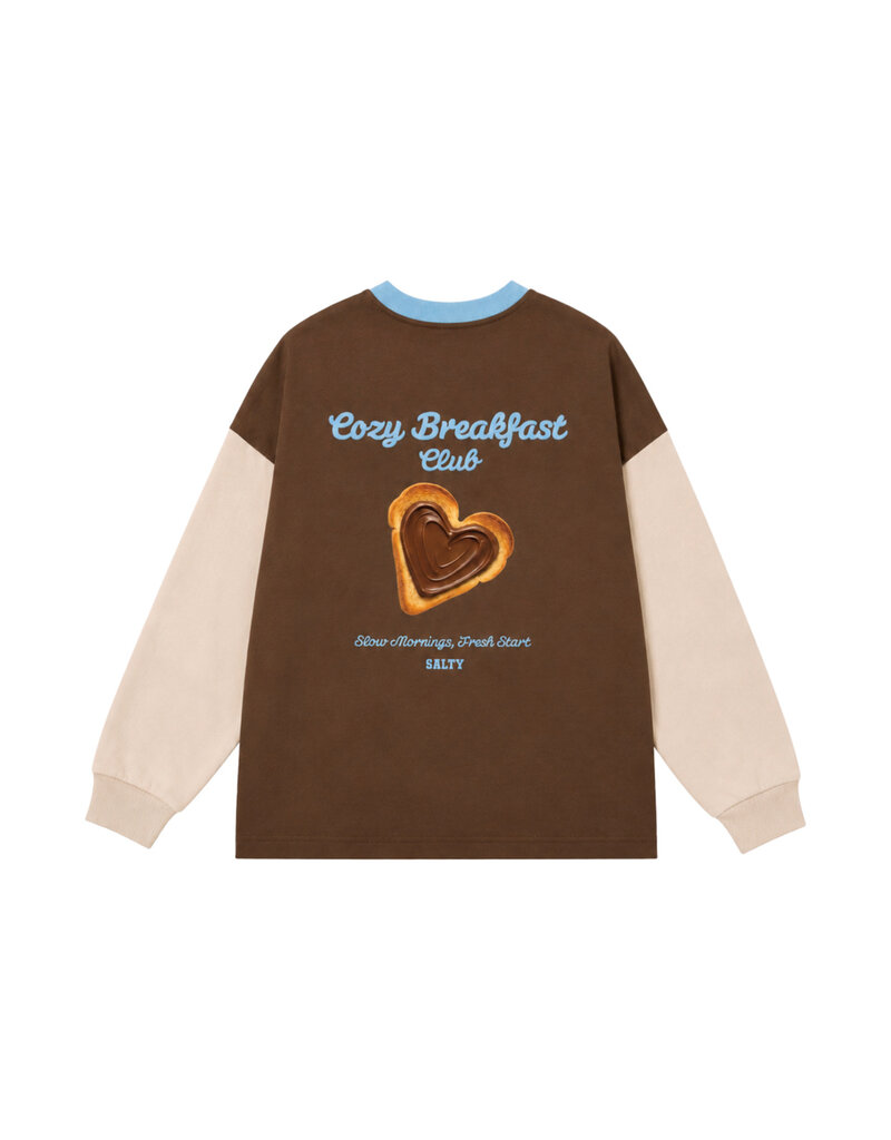 Salty Stitch Skater Tee Cozy Breakfast