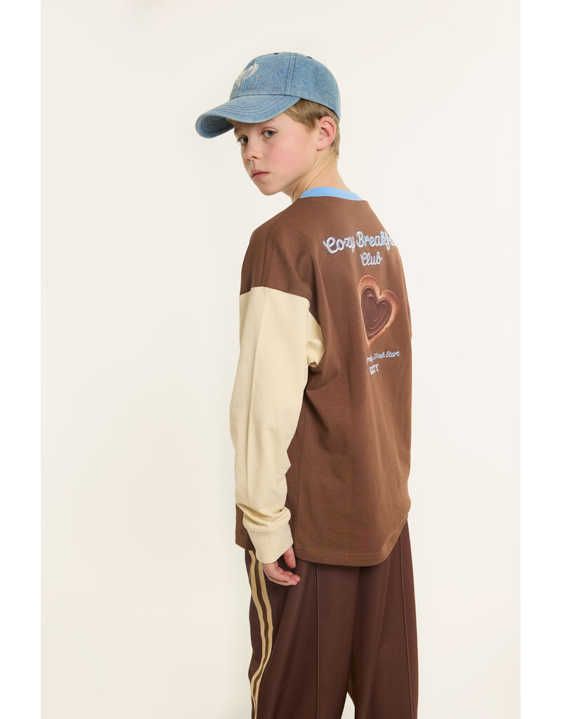 Salty Stitch Skater Tee Cozy Breakfast