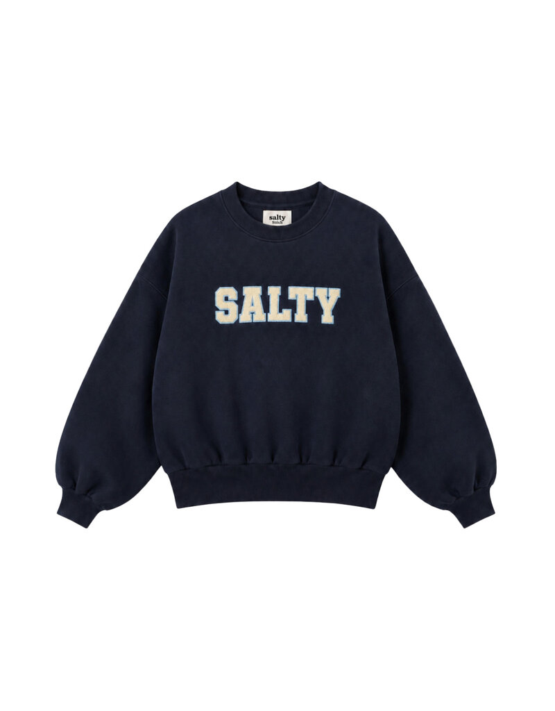 Salty Stitch Salty Balloon Sweater Navy