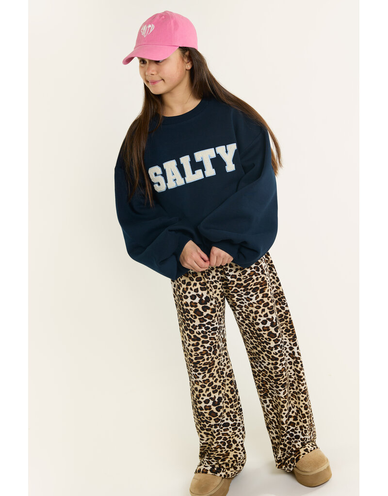 Salty Stitch Salty Balloon Sweater Navy