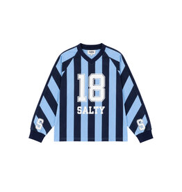 Salty Stitch Sport Tee Stripes Blue