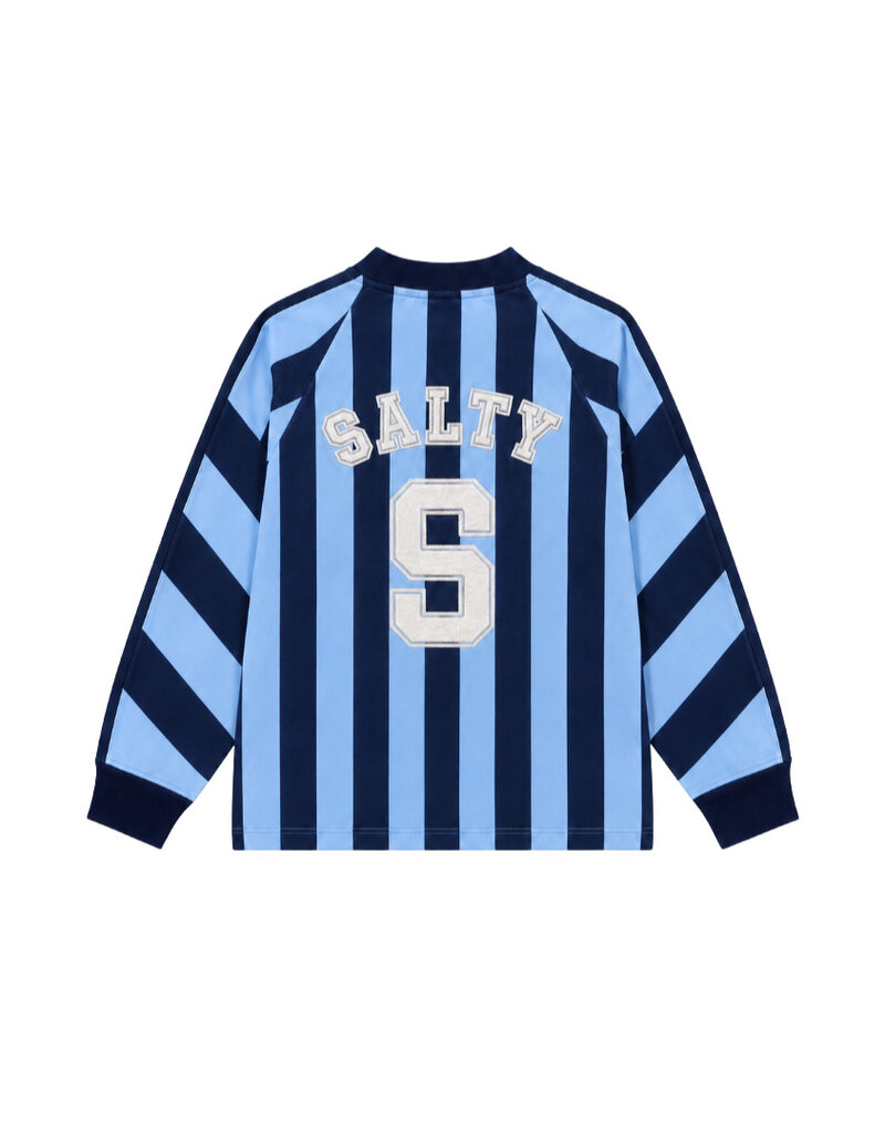 Salty Stitch Sport Tee Stripes Blue