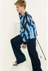 Salty Stitch Sport Tee Stripes Blue