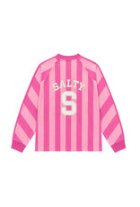 Salty Stitch Sport Tee Stripes Pink