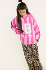 Salty Stitch Sport Tee Stripes Pink