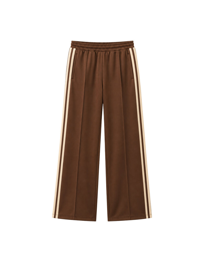 Salty Stitch Salty Track Pants Brown