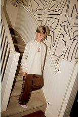 Salty Stitch Salty Track Pants Brown