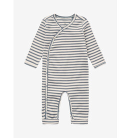 noppies Playsuit LS stripe Stormy Weather