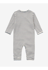 noppies Playsuit LS stripe Stormy Weather