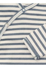 noppies Playsuit LS stripe Stormy Weather
