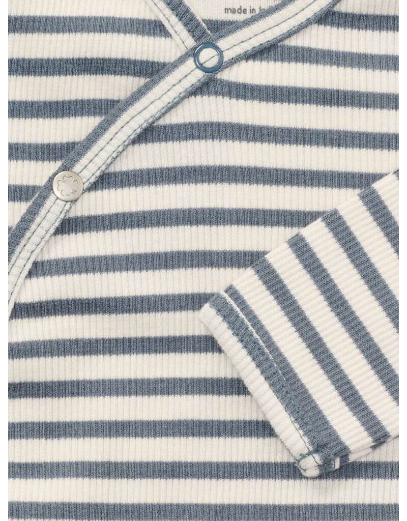 noppies Playsuit LS stripe Stormy Weather